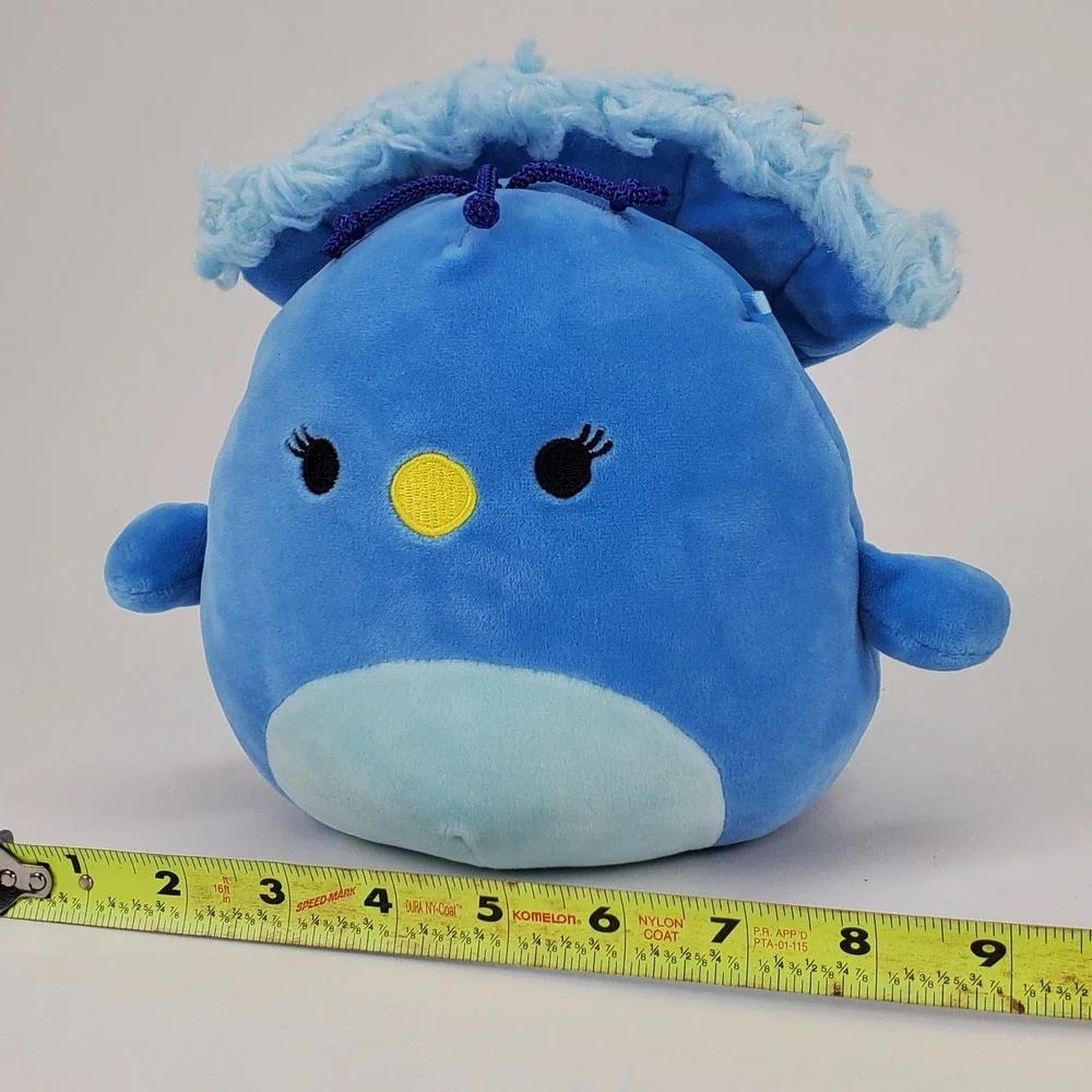 Squishmallows Priscilla the Blue Peacock 8 Inch Plush Stuffed Animal Toy